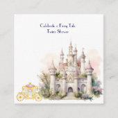 Eine Märchen-Tale-Twin-Babydusche Begleitkarte (Vorderseite)