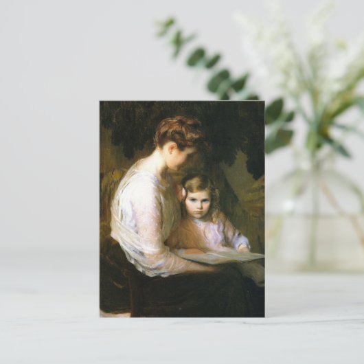 Eine Märchen von Lilla Cabot Perry Postkarte (Stehend Vorderseite)