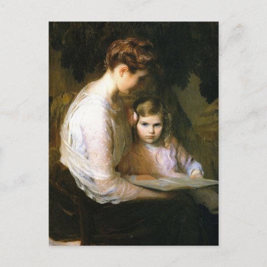 Eine Märchen von Lilla Cabot Perry Postkarte (Vorderseite)