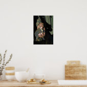 Eine Marine lädt leere Munition Poster (Küche)