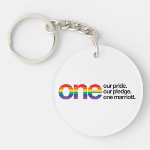 EINE Marriott Schlüsselkette Schlüsselanhänger