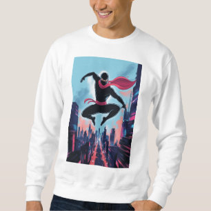 Eine maskierte Ninja Sweatshirt