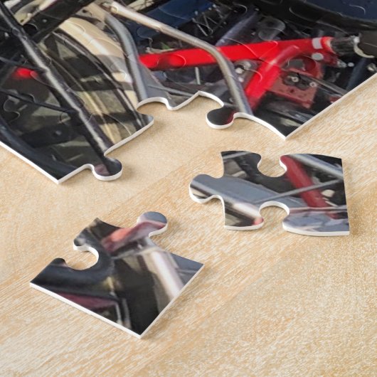 Eine Masse an Fahrrädern in Amsterdam Puzzle (Seite)