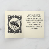 Eine massive monströse Fliege Karte (Innenseite)