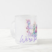 Eine mattierte Tasse (Vorderseite Links)