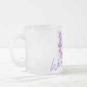 Eine mattierte Tasse (Links)