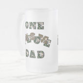 Eine mattierte Tasse des fantastischen Vaters (Vorderseite Links)