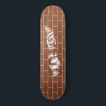 Eine Mauer - Benutzerdefinierter Text / Name / meh Skateboard<br><div class="desc">Eine Mauer - Fügen Sie Ihren Sondertext / Name / Nummer / Jahr / Nachricht / Mehr - Wählen Sie / fügen Sie Ihre bevorzugten Schriftart / Farbe!</div>