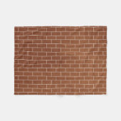 Eine Mauer - Fleecedecke (Vorderseite (Horizontal))