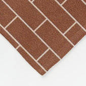 Eine Mauer - Fleecedecke (Ecke)