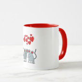 Eine Maus-Affäre Tasse (VorderseiteRechts)