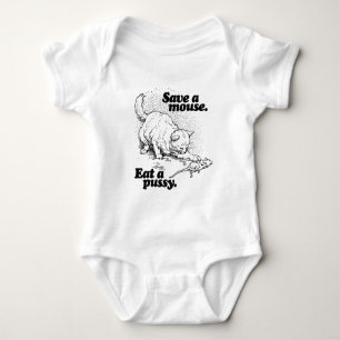 EINE MAUS gerettet -.png Baby Strampler