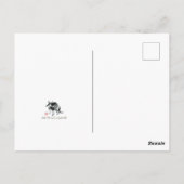 Eine Maus mit einer Nussfarbenlackierung Postkarte (Rückseite)