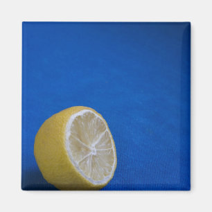 Eine mediterrane Zitrone Magnet