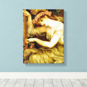 Eine Meereszauber vor Raphaelite 1877 Leinwanddruck (Insitu (Holzboden))