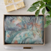 Eine Meerjägerin mit Meeresschlange Seidenpapier (Geschenk)