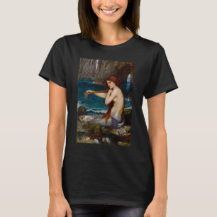 Eine Meerjungfrau, ca. 1900 von John Waterhouse T-Shirt