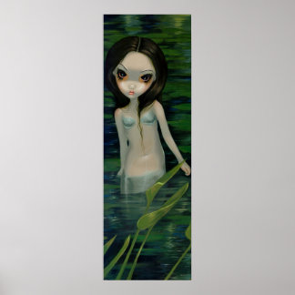 Eine Meerjungfrau Emerges gotische Fantasie Kunst Poster