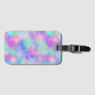 Eine Meerjungfrau-Galaxie-Serie Design 10 Gepäckanhänger