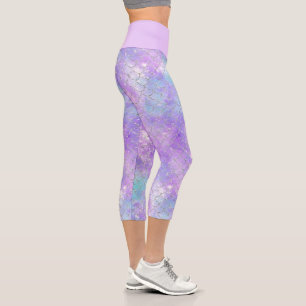 Eine Meerjungfrau-Galaxie-Serie Design 11 Capri Leggings