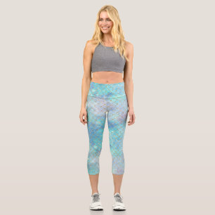 Eine Meerjungfrau-Galaxie-Serie Design 2  Capri Leggings