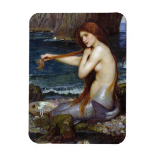 Eine Meerjungfrau [John William Waterhouse] Magnet
