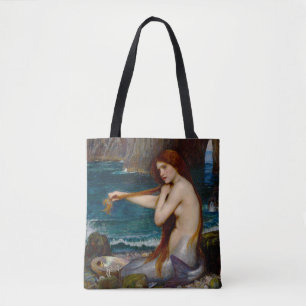 Eine Meerjungfrau, um 1900 von John Waterhouse Tasche