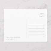 Eine Meerjungfrau von John William Waterhouse 1900 Postkarte (Rückseite)