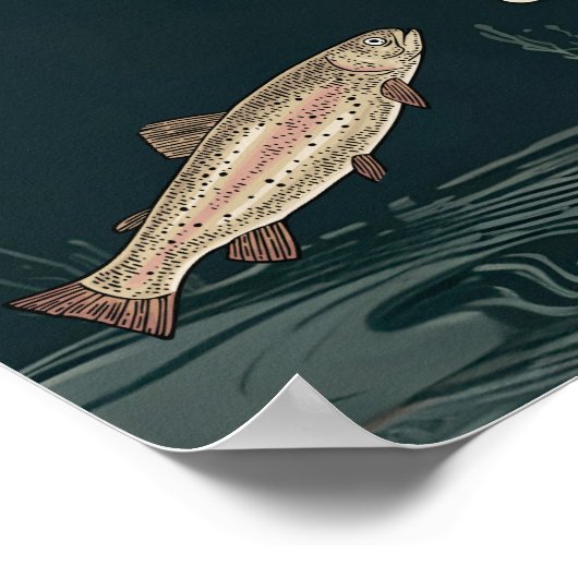 Eine Meerjungfrau werden. Vom Fischkönig geküsst Poster (Ecke)