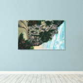 Eine Meile hoch, am Berg LoweMt. Lowe, CA Leinwanddruck (Insitu (Holzboden))