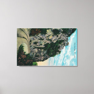 Eine Meile hoch, am Berg LoweMt. Lowe, CA Leinwanddruck