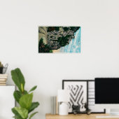 Eine Meile hoch, am Berg LoweMt. Lowe, CA Poster (Heimbüro)