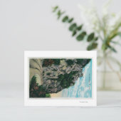 Eine Meile hoch, am Berg LoweMt. Lowe, CA Postkarte (Stehend Vorderseite)