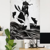 Eine Meile weg von überall Poster (Heimbüro)