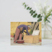 Eine Melange von Farben Postkarte (Stehend Vorderseite)