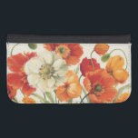 Eine Melodie der Mohnblumen Phone Geldbeutel<br><div class="desc">© Lisa-Rechnungsprüfung/wildes Apple.  Ein dekoratives Bild der Mohnblumen in weißem,  in Orange und Gelb. Ein weißer Hintergrund kann auf dem Bild gesehen werden.</div>