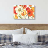 Eine Melodie der Poppies Leinwanddruck (Insitu (Schlafzimmer))