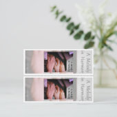 "Eine Melodie in der Harmonie" durch Ashley Postkarte (Stehend Vorderseite)