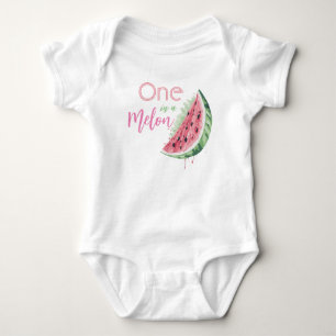 Eine Melone, Watermelon Baby Strampler