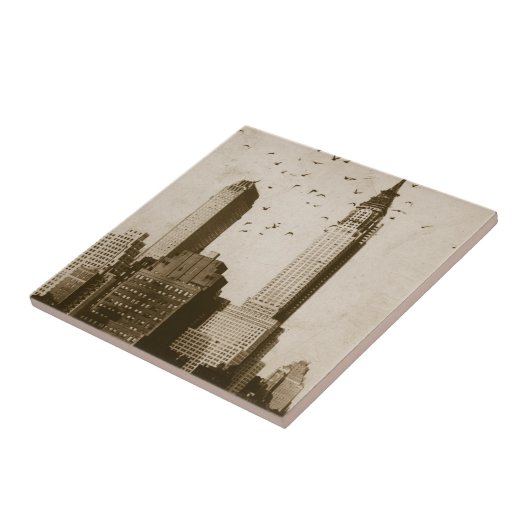 Eine Menge des Vogelfliegens Fliese (Seite)