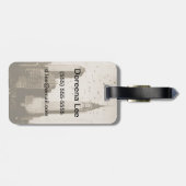 Eine Menge des Vogelfliegens Gepäckanhänger (Rückseite horizontal)