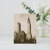 Eine Menge des Vogelfliegens Postkarte (Stehend Vorderseite)