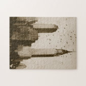 Eine Menge des Vogelfliegens Puzzle (Horizontal)