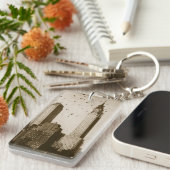 Eine Menge des Vogelfliegens Schlüsselanhänger (Vorderseite rechts)