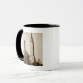 Eine Menge des Vogelfliegens Tasse (Vorderseite Links)