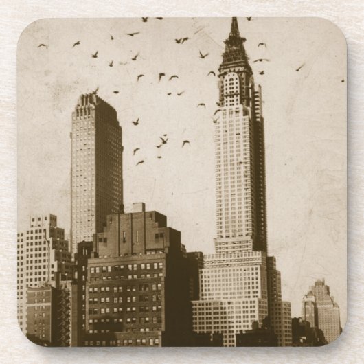 Eine Menge des Vogelfliegens Untersetzer (Vorderseite)