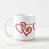 Eine Menge Liebe Tasse (Links)