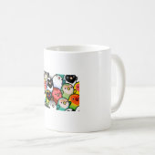 Eine Menge Lovebirds Kaffeetasse (VorderseiteRechts)