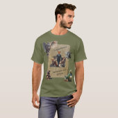 Eine Menge passiert Märchenwaldtiere T-Shirt (Vorne ganz)