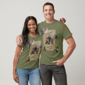 Eine Menge passiert Märchenwaldtiere T-Shirt (Unisex)